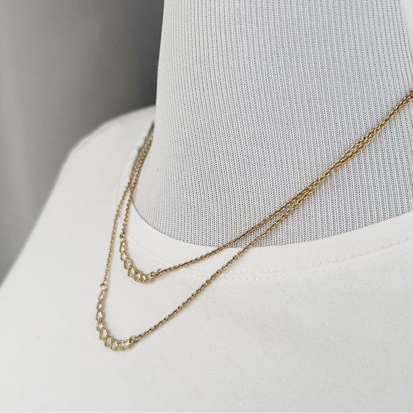 Kate Spade Layered Crystal Necklace - Picture 4 of 6